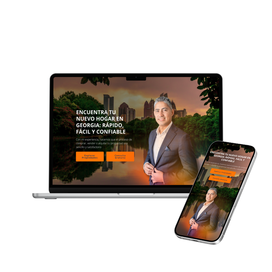 Mockup de Carlos Villegas Realtor