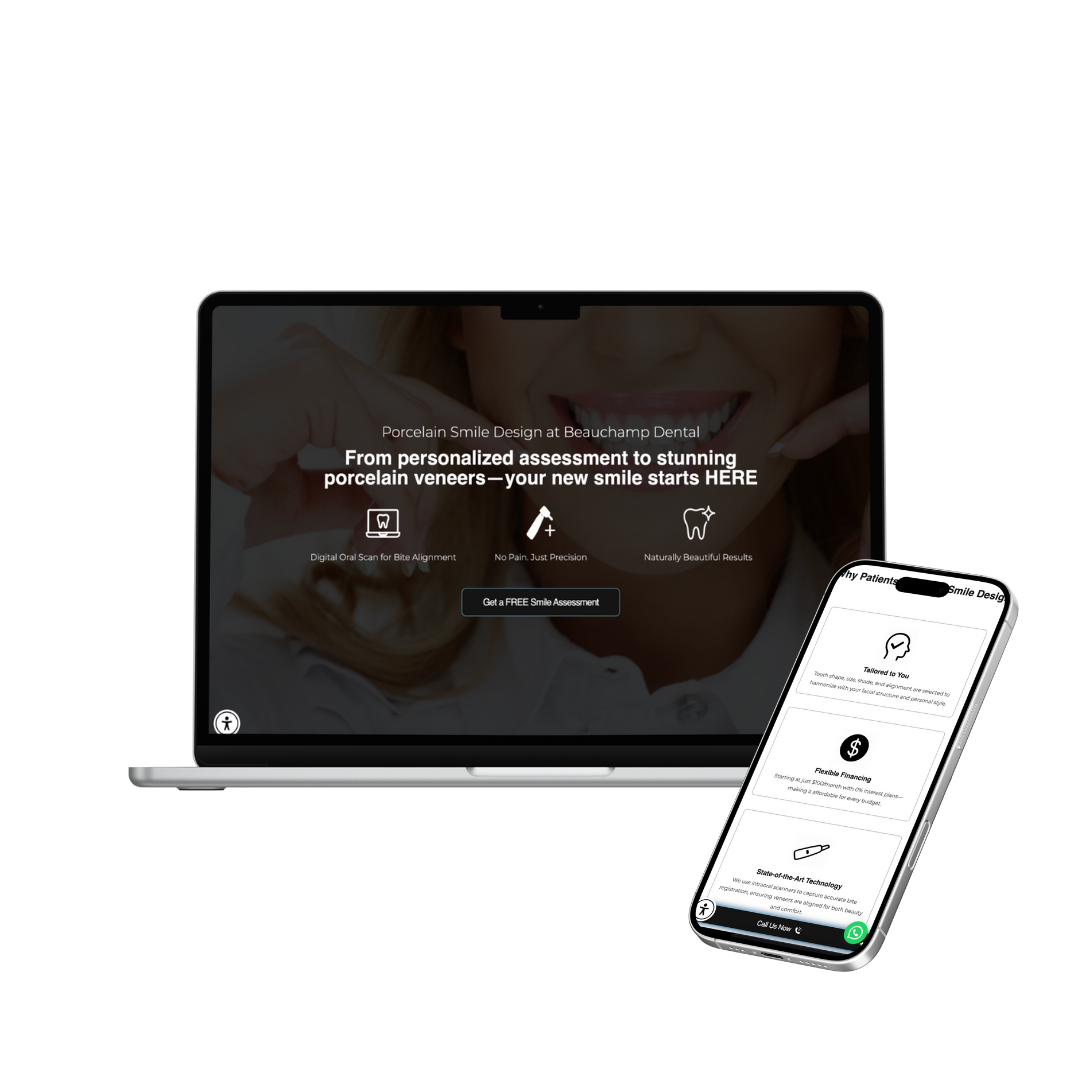 Mockup de Beauchamp Dental