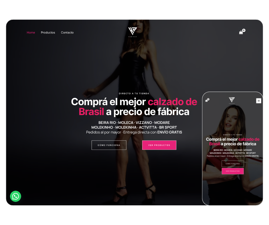 Mockup de Kamikaz Store